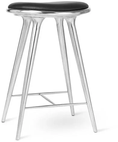 Mater High Stool Barstol Resirkulert Aluminium 69cm