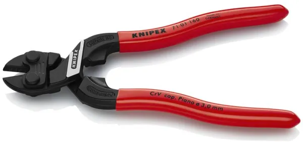 Knipex KNIPEX CoBolt® S Kompakt boltsaks svart atramentert, belagt med plast 160 mm