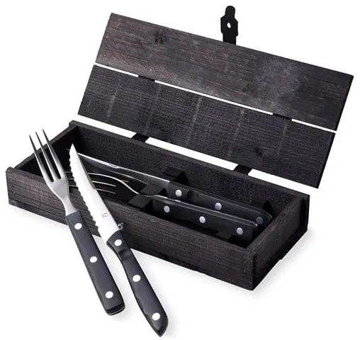 Gense Old Farmer Black biff/grillbestikk 4 stk