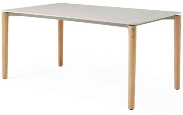 Vipp718 Open-Air Spisebord 157 cm Keramikk/Eik