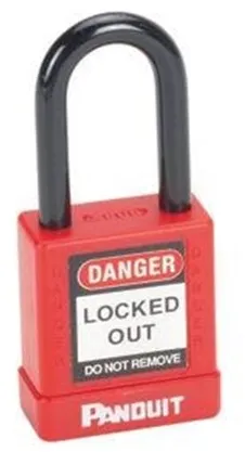 PANDUIT Ikke-ledende hengelås, Bøyle 38 mm