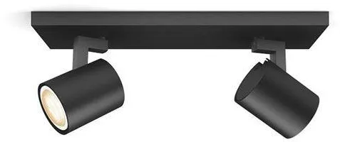 Philips Hue Runner Dobbelspot Svart