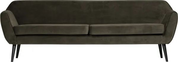 Rocco, Loungesofa, mørkegrønn, H75x230x82 cm