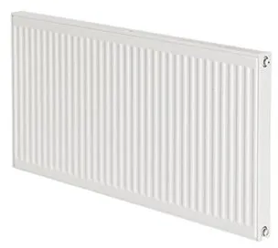 Purmo Compact radiator 21S - 500 x 400 mm, RAL 9016, Hvit