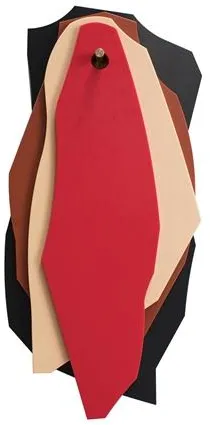 Valerie Objects Cutting Board Skjærebrett/Oppheng Sort/Brun/Rosa/Rød