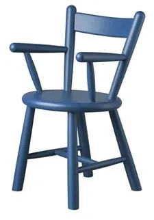 FDB Møbler P9 Barnestol Blå