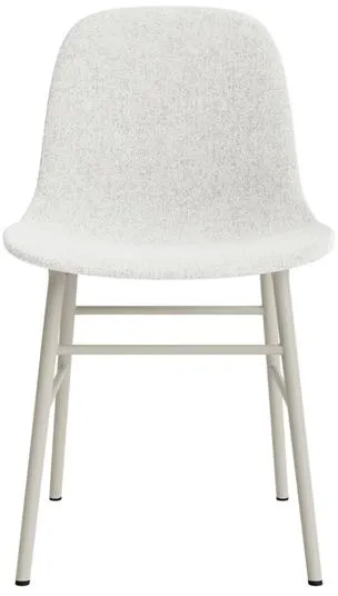 Normann Copenhagen Form Spisestuestol Polstret Gruppe 5 Lysegrå/Stål