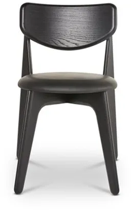 Tom Dixon Slab Spisestuestol Polstret Sett av 2 Sort