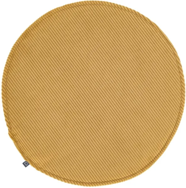 Sora, Spisestol setepute, sennep, H2,5x35x35 cm