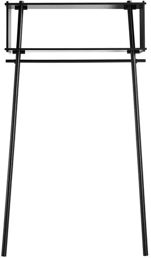 Woud Töjbox Klesstativ Eik Svart