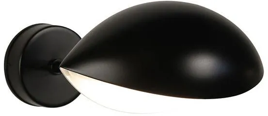 Serge Mouille Applique Oeil 1 Vegglampe Sort & Messing