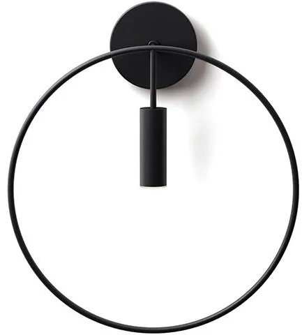 Estiluz Revolta Vegglampe Sort